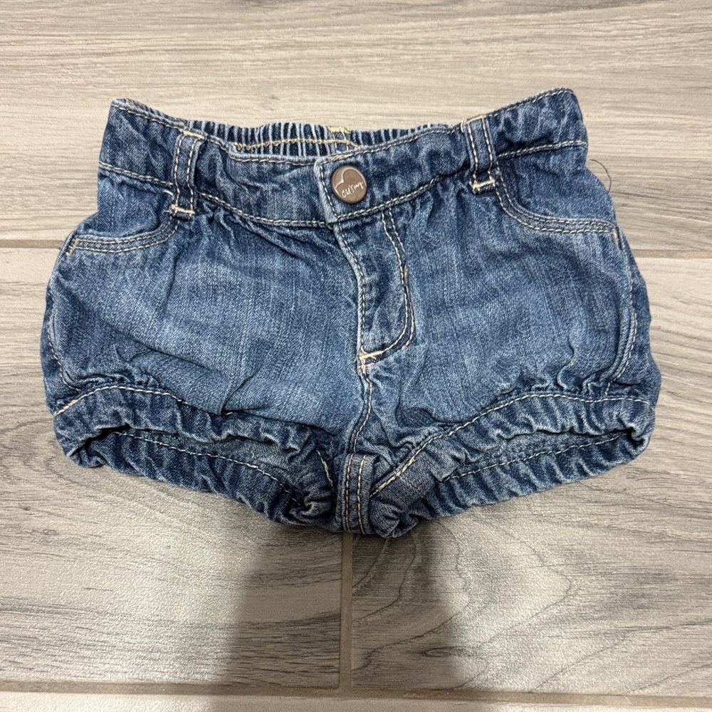 Old Navy Denim Blue Bubble Shorts
